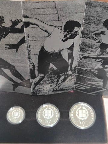 Griekenland. Proof Set 1982, Campionati Europei di Atletica