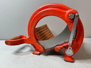 Raadvad - Broodsnijmachine - 294 - Staal, Hout - Oranje