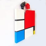 Dario Assisi - (Fat) Magritte in the Mondrian world 3d -
