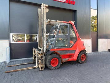 Veiling: Ruw-Terreinheftruck Linde H80D Diesel 8000kg 2007, Zakelijke goederen, Ophalen