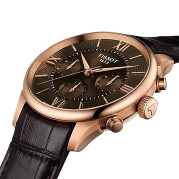 Tissot - VALJOUX - Automatic Chronograph - Gold - 29 Jewels
