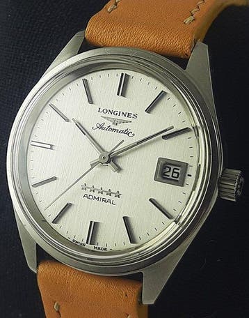 Longines - Automatic Admiral Five Star Dress Watch - Sans