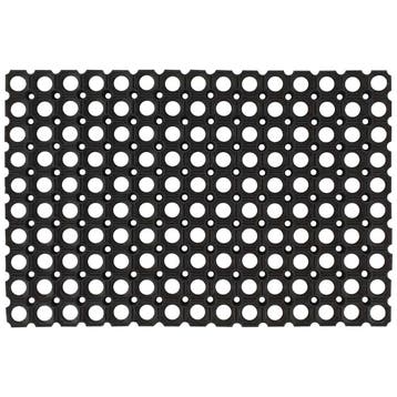 vidaXL Deurmat rechthoekig 40x60 cm rubber, Verzenden