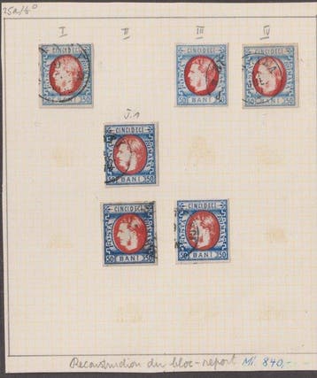 Roemenië 1865 - Roemenië 0d 1865 r. Grote verzameling, Gestempeld
