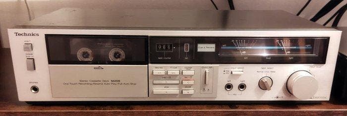 Technics - RS-M206 Audiocassette deck, TV, Hi-fi & Vidéo, Radios