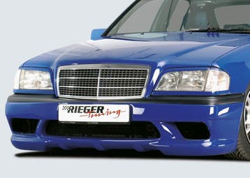 Rieger voorbumper | C-Klasse (W202) - Sedan, T-model | stuk, Autos : Pièces & Accessoires, Carrosserie & Tôlerie, Verzenden