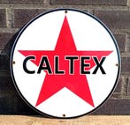 Caltex vlak emaille bord, Verzamelen, Verzenden, Nieuw