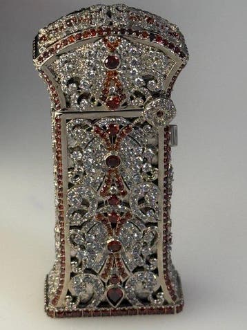 Dunhill, Rollagas - Sterling Silver Jeweled Alexander, Nieuw