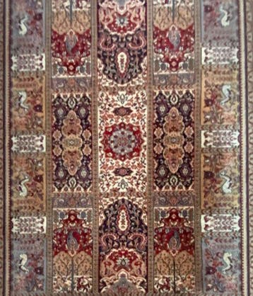 Dywan KACHAN ICOR 170×235 cm – 100% wena, czerwony, perski, Nieuw