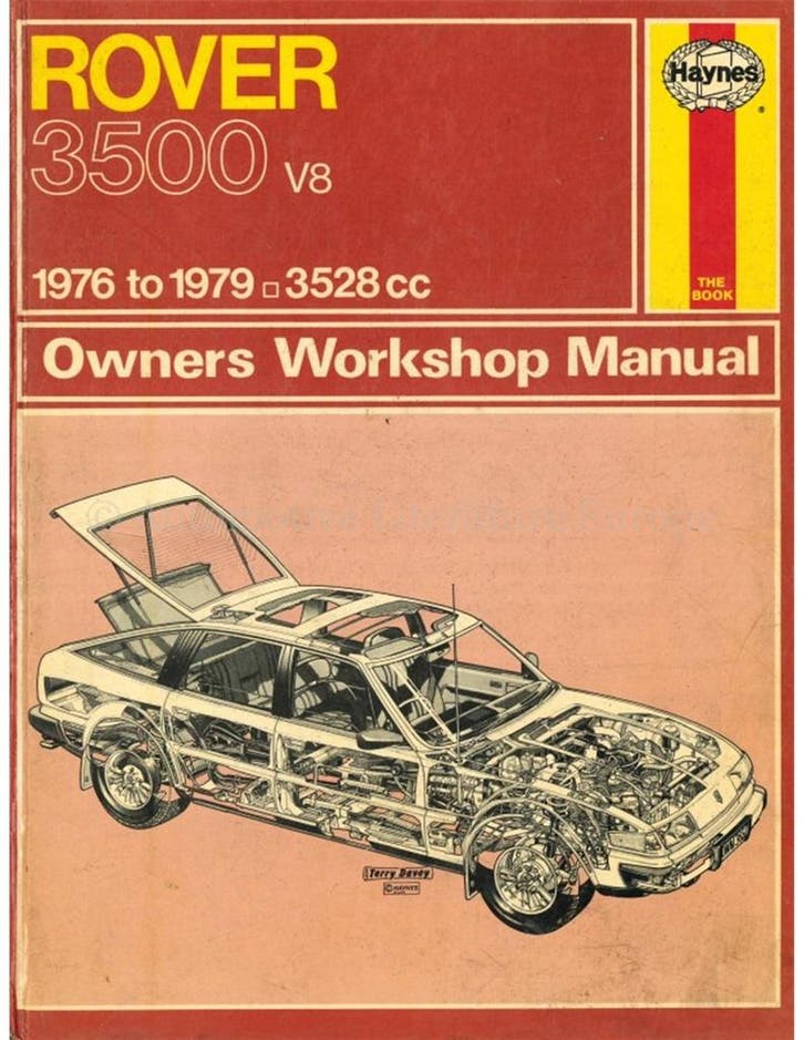 1976 - 1979 ROVER 3500, VRAAGBAAK ENGELS, Autos : Divers, Modes d'emploi & Notices d'utilisation