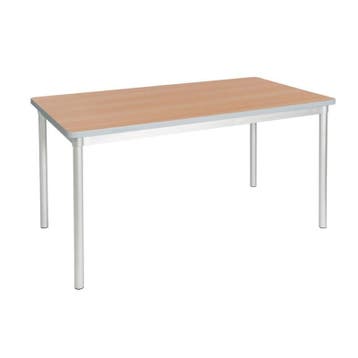 Tafel | ENVIRO | Hout/Aluminium | Houtlook Blad (Berken) |, Verzenden, Nieuw in verpakking