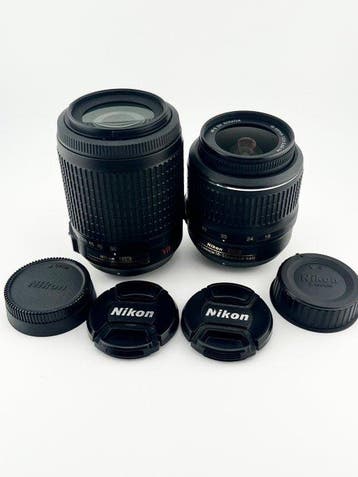 Nikon AF-S DX Nikkor 4-5.6/55-200mm G ED VR + AF-S DX Nikkor, Nieuw