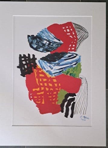 Karel Appel (1921-2006) - Thoughts Boomerang