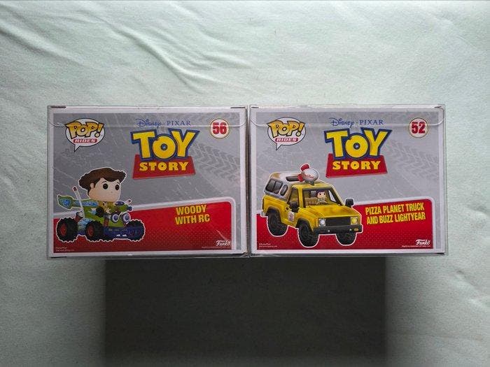 Funko - Funko Pop Pizza Planet Truck and Woody with RC -, Antiek en Kunst, Antiek | Speelgoed