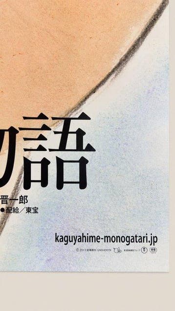 Studio Ghibli - The Tale of the Princess Kaguya (2013) -, Nieuw