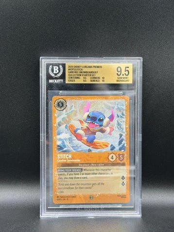 Disney Lorcana - 3 Graded card - Disney Lorcana - Stitch, Collections