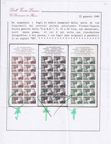 Luogotenenschap 1945 - SABE Volledige serie Sass S.3003