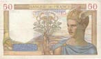 France Frankreich Pick 85 50 Francs 1940 11 01 Typ Ceres, Verzenden, België