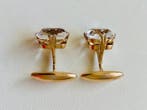 Zilver - Manchetknopen - bergkristal / 875 USSR