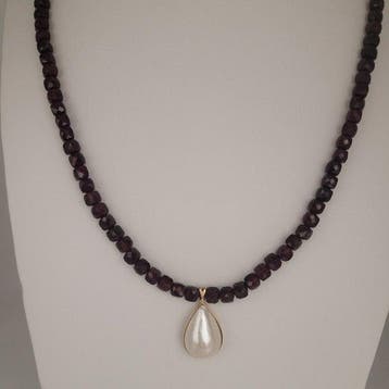 Sans prix de réserve - Pendentif - 18 carats Or jaune Perle
