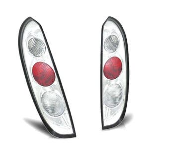 Feux Arrière Pour Opel Corsa C 00-06 Fond Chromé, Verzenden, Nieuw