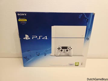 Playstation 4 / PS4 - Console - Glacier White - 500GB, Consoles de jeu & Jeux vidéo, Consoles de jeu | Sony PlayStation 4, Verzenden