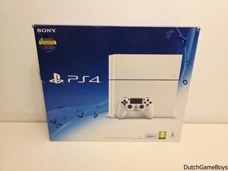Playstation 4 / PS4 - Console - Glacier White - 500GB, Games en Spelcomputers, Spelcomputers | Sony PlayStation 4, Gebruikt, Verzenden