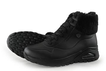 Skechers Veterboots in maat 39 Zwart, Kleding | Dames, Skechers, Verzenden, Zwart, Overige typen