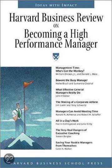 Harvard Business Review On Becoming A High Performance, Verzenden, Gelezen, Harvard Business Review