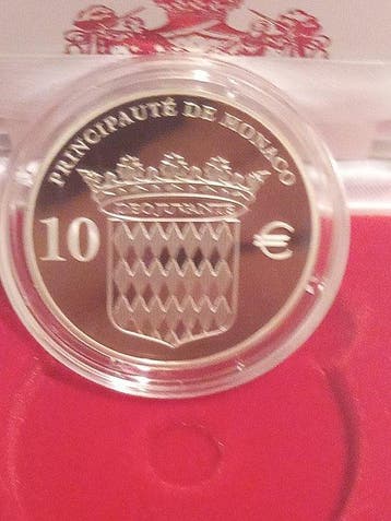 Monaco. 10 Euro 2012 Honoré II Proof (Zonder minimumprijs)