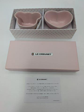 Le Creuset - Serveerschaal (4) - Heart-Shaped Ramekin