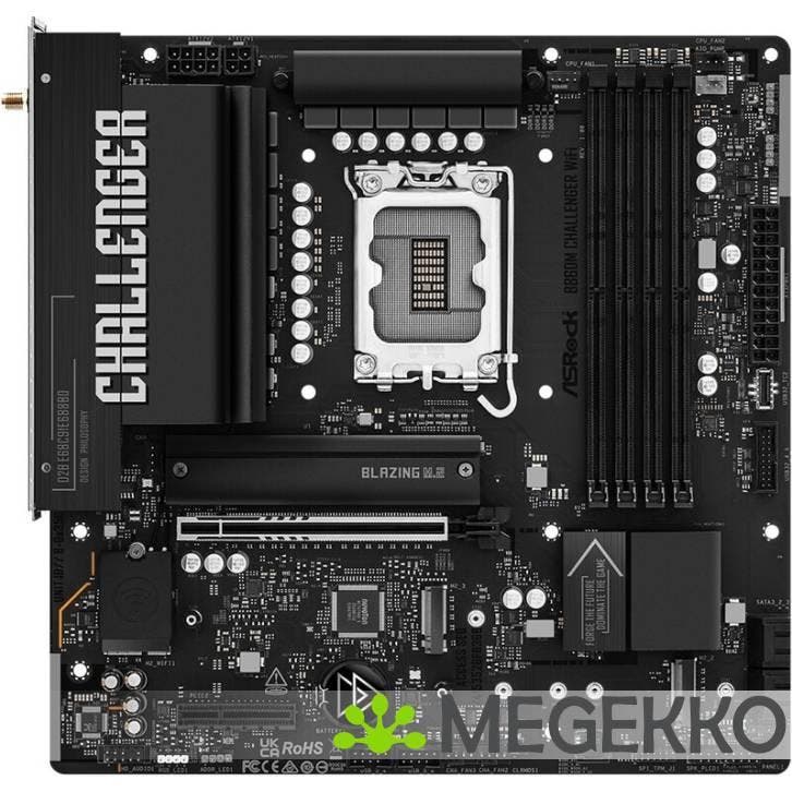 Asrock B860M CHALLENGER WIFI, Computers en Software, Overige Computers en Software, Nieuw, Verzenden