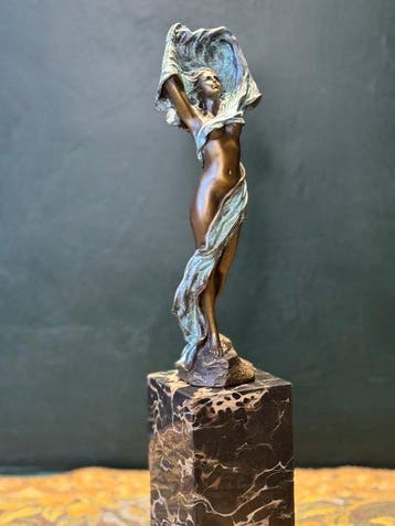Milo (1910-1978) - after - Sculpture, Danseres - 35.5 cm -, Antiek en Kunst