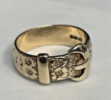 Ring - 9 kt. Geel goud - Heren 9kt geelgouden ring, Nieuw