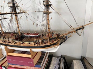 Scheepsbouwers scheepsmodel - HMS Fly 1776, Hobby en Vrije tijd, Nieuw