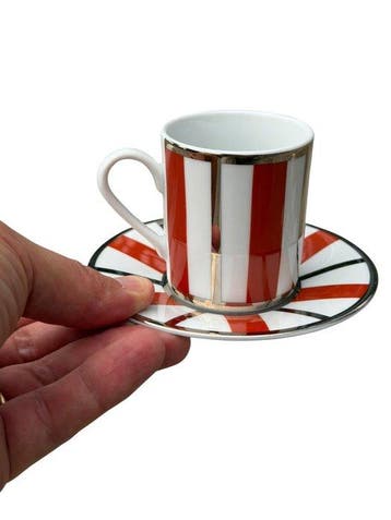 RKW atelier Francese - Koffieservies (12) - Porselein -