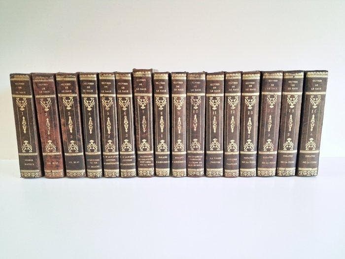 Alain-René Le Sage - Œuvres choisies de Le Sage - 1810, Antiek en Kunst, Antiek | Boeken en Manuscripten