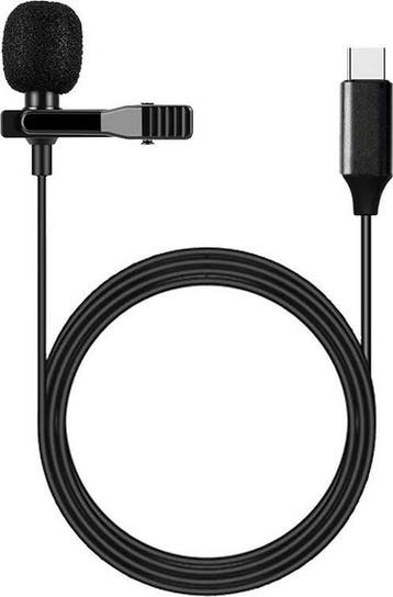DrPhone PX2 Basic Lavalier USB-C Microfoon – Compacte, Verzenden, Nieuw