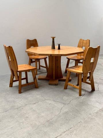 Im Stil von Rainer Daumiller - Eettafel - Vurenhout -