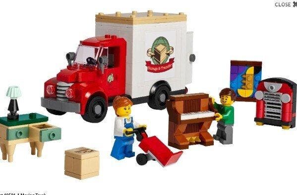 Lego Set - 40586, Moving Truck Item No: 40586-1 - Icons -, Kinderen en Baby's, Speelgoed | Duplo en Lego