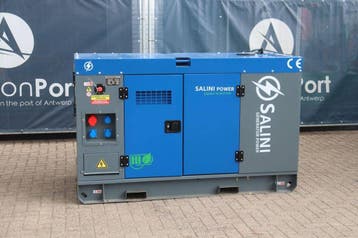 Veiling: Generator Salini VG-R30 Diesel 31kVA 2026 Nieuw, Articles professionnels, Machines & Construction | Générateurs, Ophalen