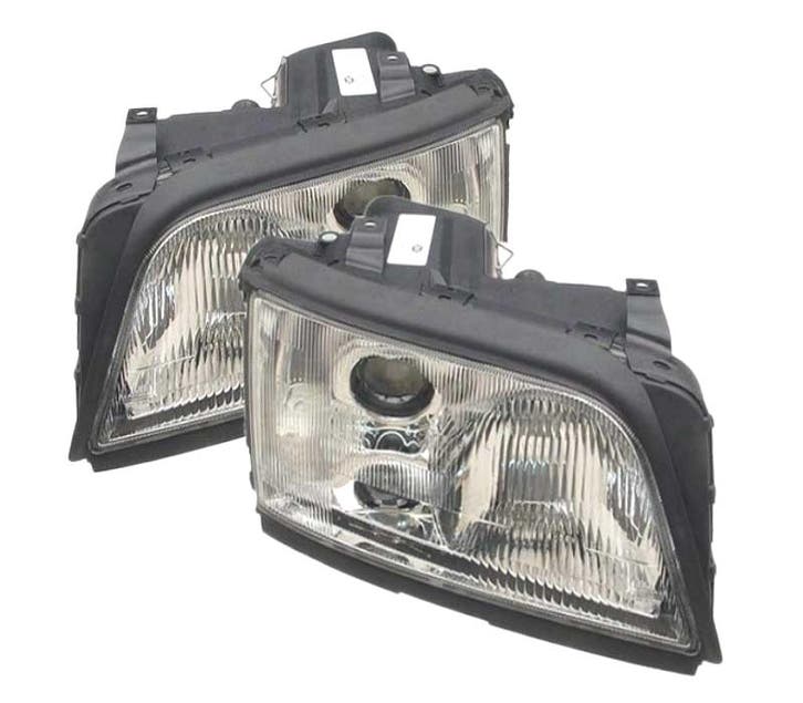 PHARES AUDI A6 94-97 FOND CHROMÉ, Autos : Pièces & Accessoires, Éclairage, Envoi