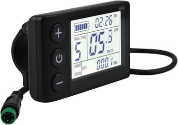 S866 E-bike Display 5-pin | Retour deal -33% | Sla nu toe!, Verzenden, Waterdicht, Zo goed als nieuw