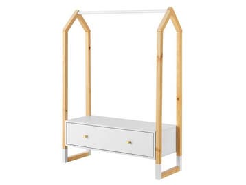Veiling - Kledingrek / Opbergrek Filla - 80 x 30 x 110 cm, Nieuw