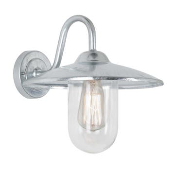 Stal- &amp; Boerderijlampen Brig Stallamp Gegalvaniseerd, Verzenden, Wandlamp, Nieuw, 50 tot 250 watt