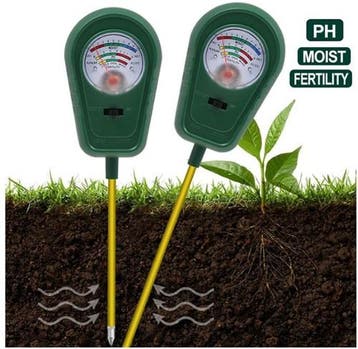 Meter ph waarde vocht en bemesting 3-in-1 hulp zaaien, Nieuw