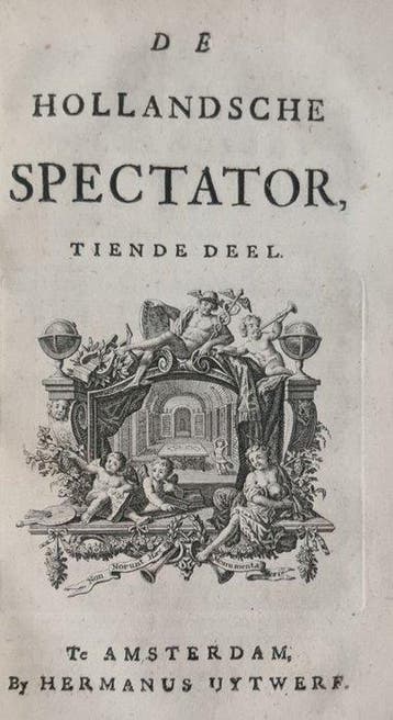 Justus van Effen - De Hollandsche spectator - 1731-1735