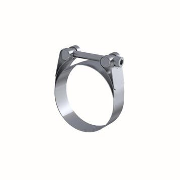 MBRP Universal 2.5in Barrel Band Clamp - Stainless (NO, Auto-onderdelen, Uitlaatsystemen, Ophalen of Verzenden, Nieuw