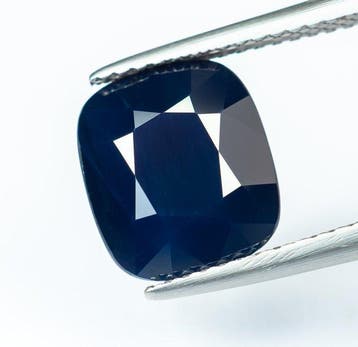 Zonder minimumprijs Saffier - 5.10 ct - Bellerophon Gemlab -