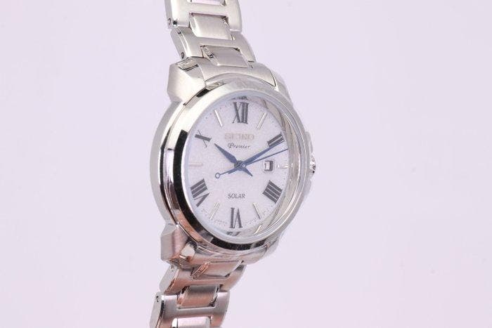 Seiko - Premier - Zonder minimumprijs - SUT321P1 | V137-0CT0, Handtassen en Accessoires, Horloges | Heren